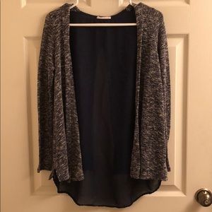 Lush slit back sweater